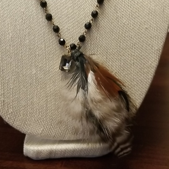 Jewelry - Cute Boho Feather Necklace
